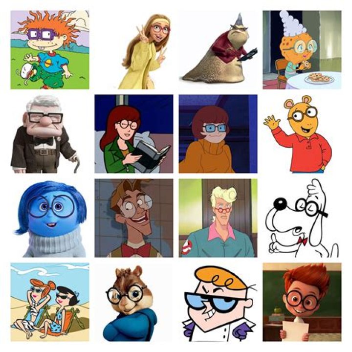 Unveiling The Magic Of Cartoon Characters In Glasses